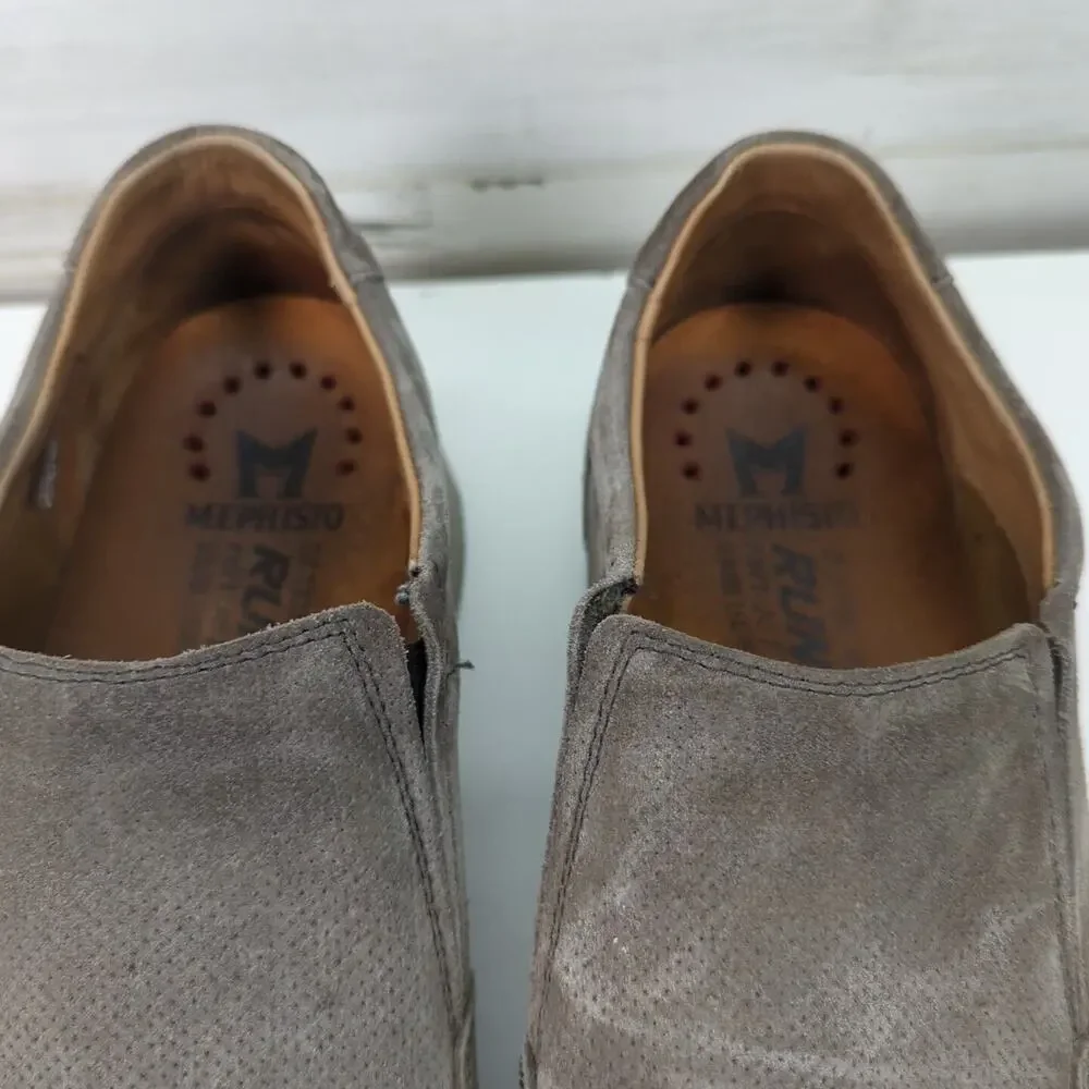 Mephisto Air-Jet Perforated Leather‎ Casual Shoes Footwear Loafers Zapatos 12.5